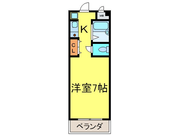 アレイコートの物件間取画像